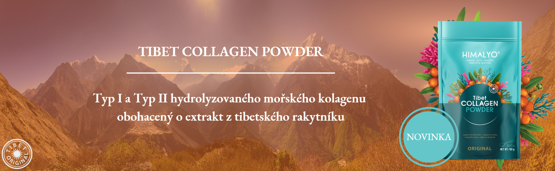 TIbet COLLAGEN Powder - Novinka